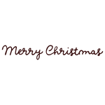 ricamo Merry Christmas