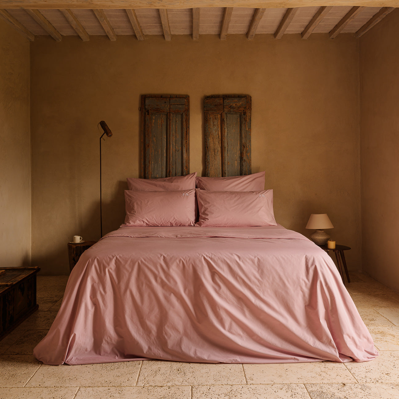 Baumwolle Bettwäsche-Set
- Mauve- Perkal - Dalfilo