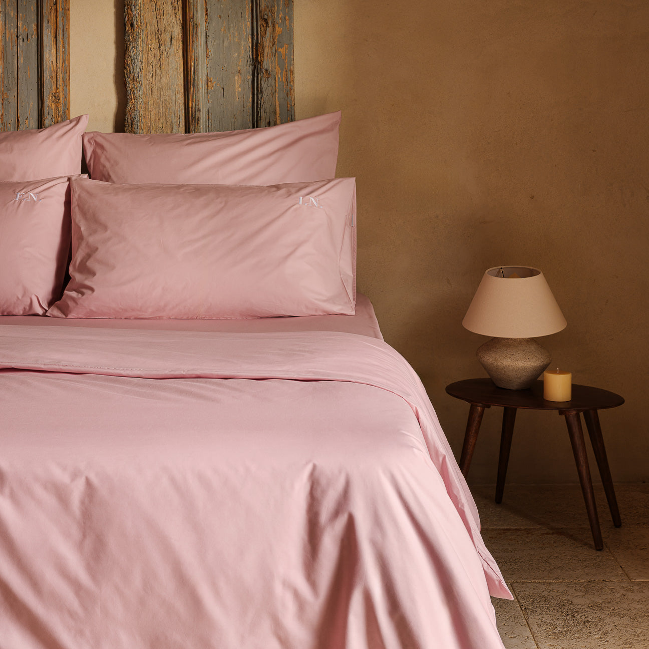 Baumwolle Bettwäsche-Set
- Mauve- Perkal - Dalfilo