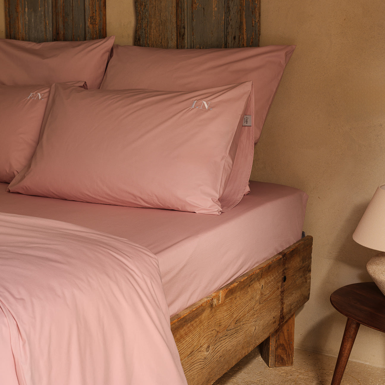 Baumwolle Bettwäsche-Set
- Mauve- Perkal - Dalfilo