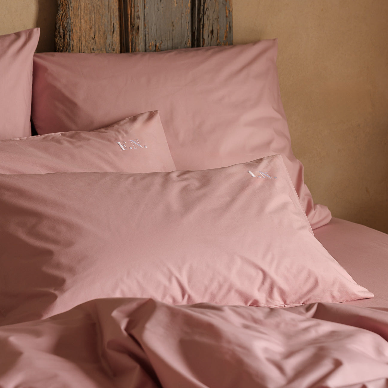 Baumwolle Bettwäsche-Set
- Mauve- Perkal - Dalfilo