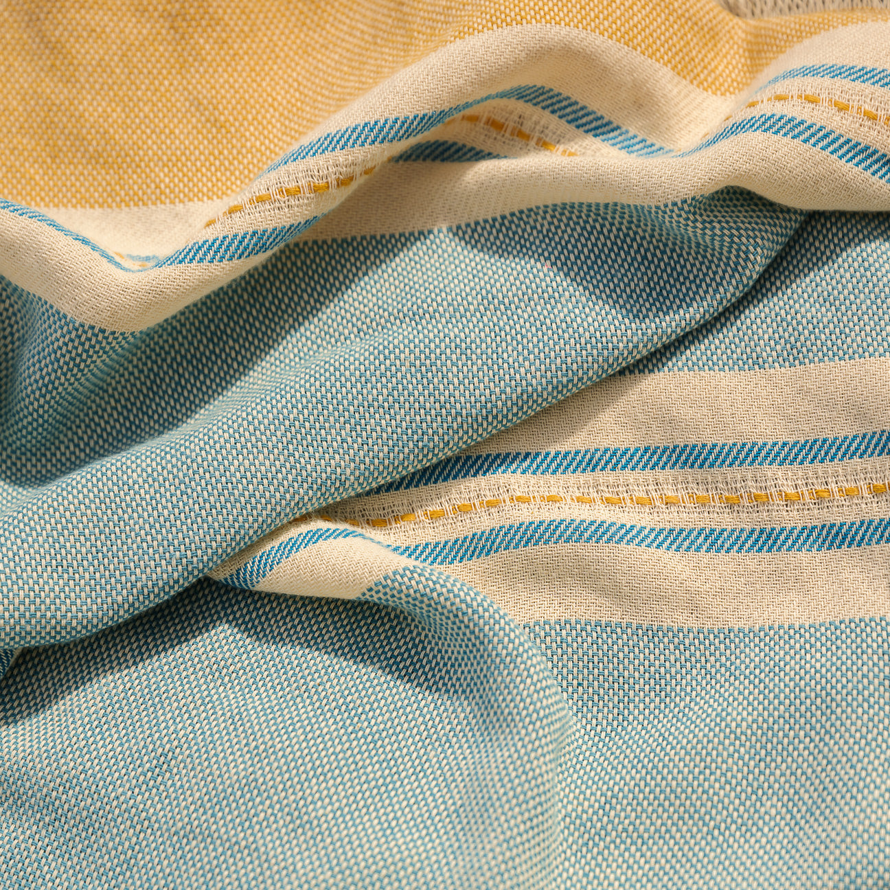 Strandtuch Brise
- 100x175 cm- Welle- Baumwolle - Dalfilo