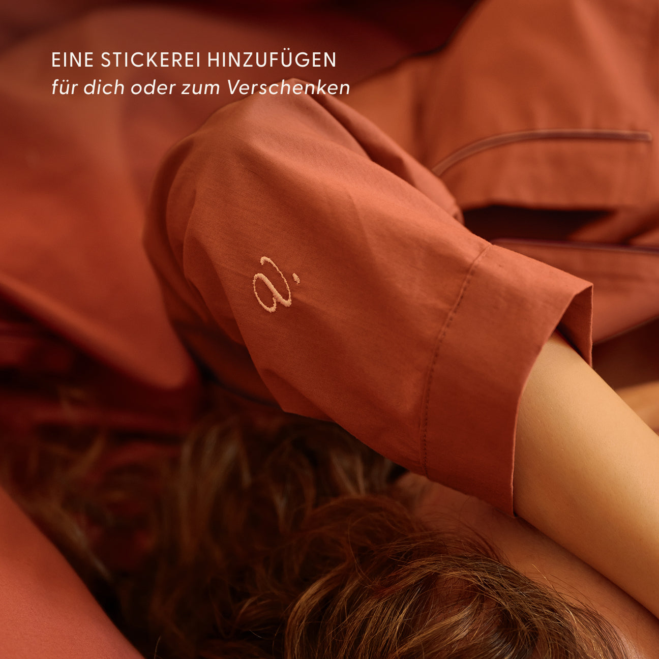 Schlafanzug aus gewaschenem Perkal
- XS- Blush Pink- Gewaschener Perkal - Dalfilo
