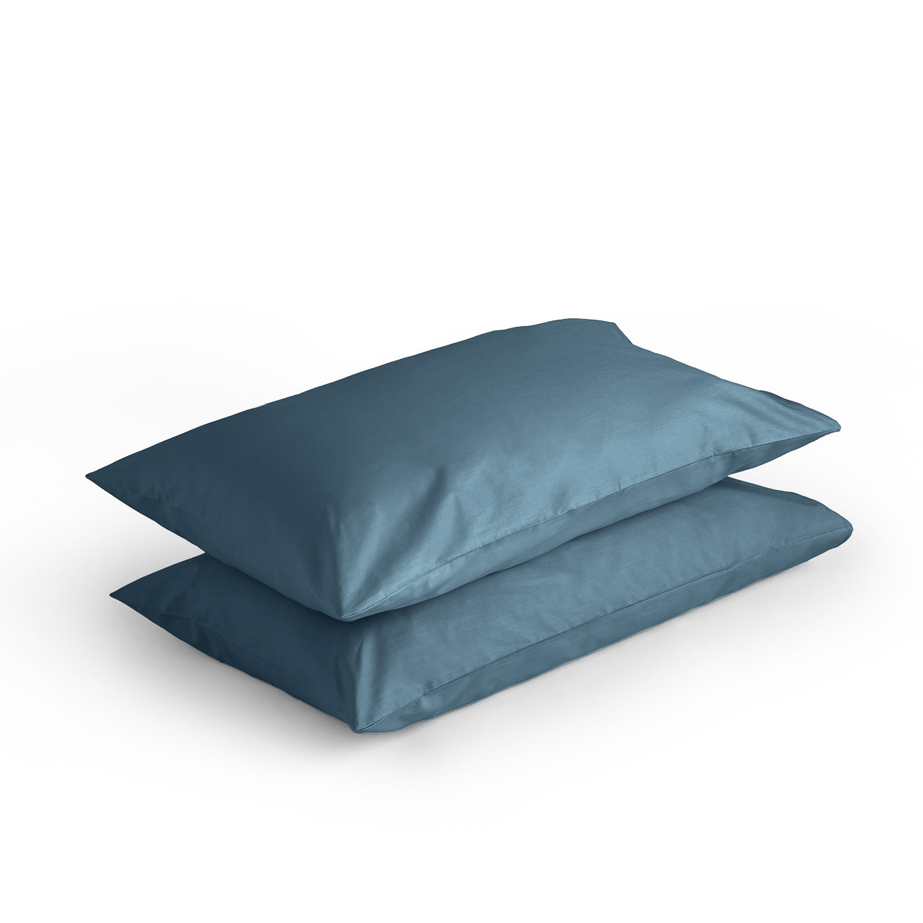 2er-Set Baumwolle Kissenbezug
- 40x80 cm- Denim- Perkal - Dalfilo