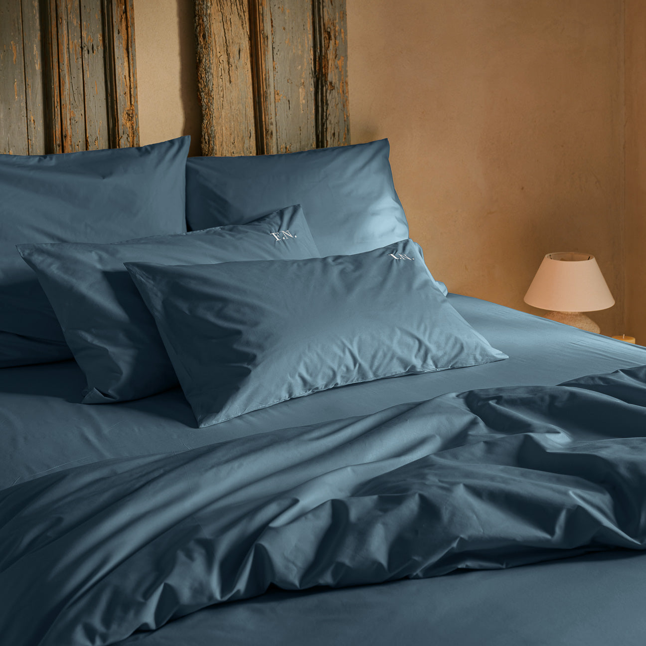 Baumwolle Bettwäsche-Set
- Denim- Perkal - Dalfilo