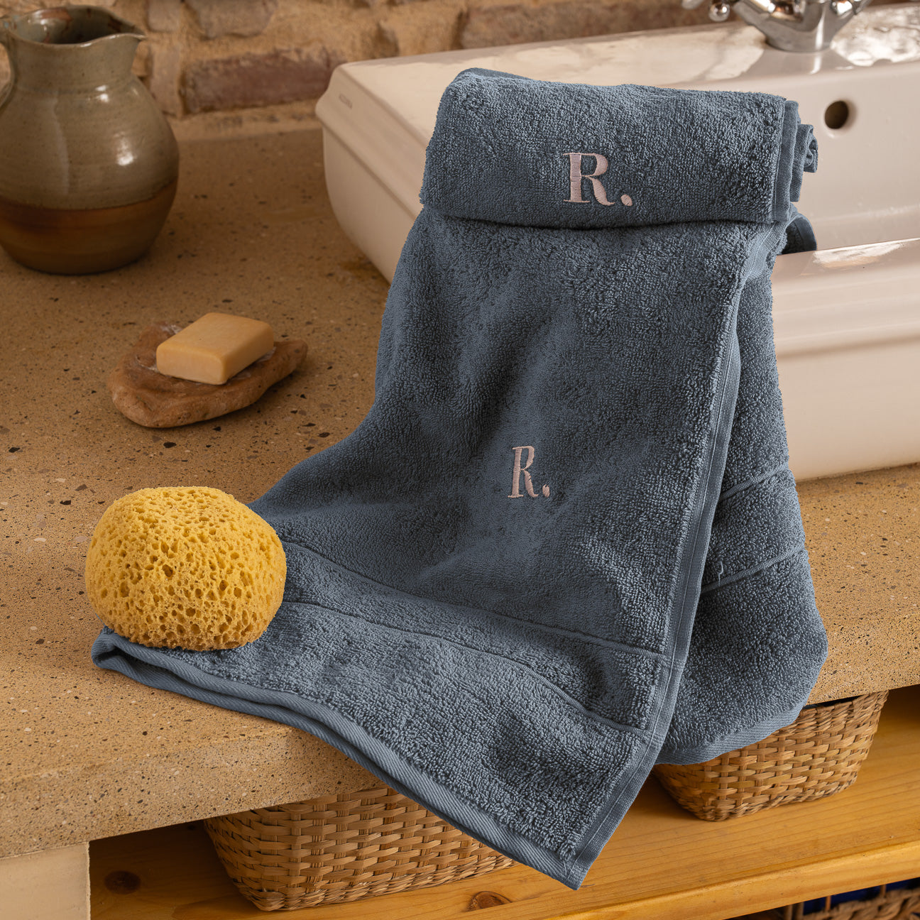 Klassik Set 3-Teilig
- Einheitsgröße- Denim- Baumwolle - Dalfilo